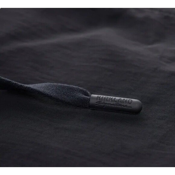 Kirkland Signature Men’s Size M Mixed Media Jacket Wicking Stretch Black Gray - Picture 6 of 12